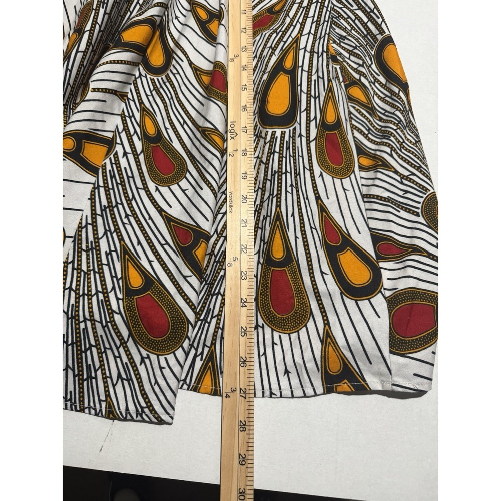 Step In Style Mid length Skirt w/ Unique Pattern, Women's Large #918 - Picture 5 of 6